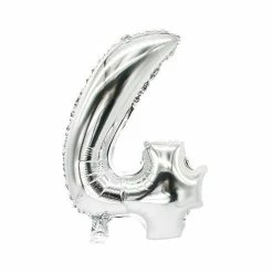 Les meilleures critiques de 🔥 Ballon Aluminium Ballon En Film "Chiffres" - Chiffre : 4 - Argent - Papstar ⭐