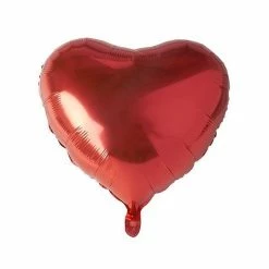 Vente flash 🥰 PAPSTAR Ballon Aluminium Ballon En Film "Coeur" - Diamètre : 450 Mm - Rouge 🔥