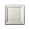 Budget 🔥 Assiettes En Canne à Sucre "pure - Carré 200 X 200 Mm - Papstar 🌟