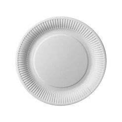 Meilleur prix 😀 Assiettes En Carton "pure" - Rond 260 Mm - Blanc - Papstar ⭐