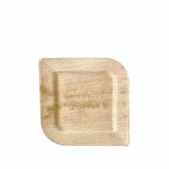De gros 🎉 Assiettes En Feuille De Palme "pure" - Carré 200 Mm - Papstar 😉