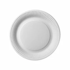 Offres 🛒 Assiettes En Carton "pure" - Rond 260 Mm - Blanc - Papstar 🛒