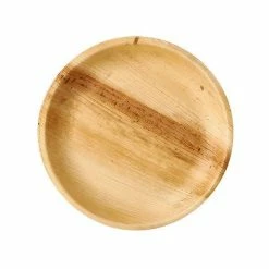 De gros ✨ Assiettes En Feuille De Palme "pure" - Rond 230 Mm - Papstar 🔔