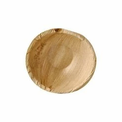 Meilleure vente 👏 PAPSTAR Assiette Coupelles En Feuille De Palmier "pure" - 425 Ml - Nature 😉