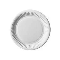 Nouveau ✨ Assiettes En Carton "pure" - Rond 200 Mm - Blanc - Papstar 🧨