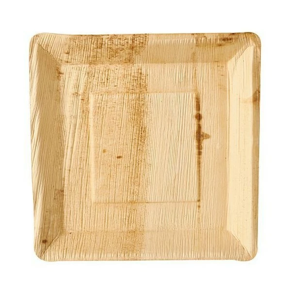 Acheter 👍 Assiettes En Feuille De Palme "pure" - Carré 250 Mm - Papstar 👏 1 Acheter 👍 Assiettes En Feuille De Palme "pure" - Carré 250 Mm - Papstar 👏