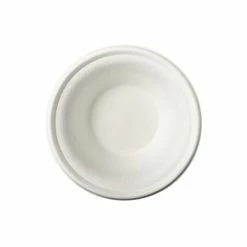 Grosses soldes 🧨 PAPSTAR Assiette Coupelles En Canne à Sucre "pure" - 380 Ml - Blanc 🎉