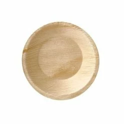 Coupon ⭐ PAPSTAR Assiette Coupelles En Feuille De Palmier "pure" - 300 Ml - Nature 🧨