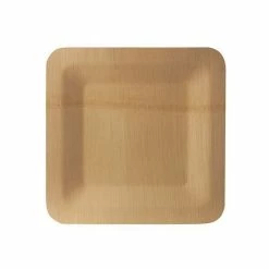 Tout neuf 🧨 Assiettes En Bambou "pure" - Carré 255x255 Mm - Papstar 😉