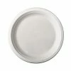 Bon marché 🤩 Assiettes En Canne à Sucre "pure" Par 50 - Rond 260 Mm - Papstar 🤩