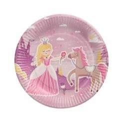 Acheter ✔️ Assiettes En Carton "Princesse" - Rond 230 Mm - Papstar 💯