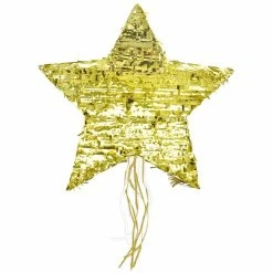 Budget 🌟 ScrapCooking Piñata à Remplir - Étoile Dorée - 51 X 49 X 9 Cm 🔔