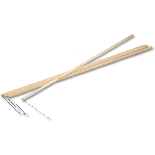 Bon marché 😍 Folia Lanterne Papier Bâton De Lanterne, En Bois, Longueur : 600 Mm 🤩 1 Bon marché 😍 Folia Lanterne Papier Bâton De Lanterne, En Bois, Longueur : 600 Mm 🤩