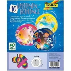 Meilleure vente ⭐ Folia Lanterne Papier Lampions Prédécoupés, Cartonnés - Assortis ⌛