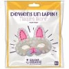 Grosses soldes 🌟 Graine Créative Masques Divers Kit Masque En Feutrine à Décorer - Lapin ⭐