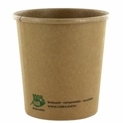 Meilleure affaire ⌛ PAPSTAR Gobelet à Soupe ''pure'', Rond, 350 Ml, Brun, 25 Gobelets 🔔