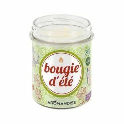 Tout neuf 🤩 Aromandise Bougies Anniversaire Bougie D'été - Citronnelle & Géranium - 30h 🔥 -Maquillage Soldes unnamed file 1214