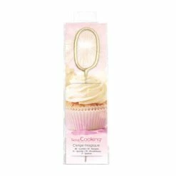 Bon marché 🥰 ScrapCooking Bougies Anniversaire Bougie Magique 17,5 Cm - Chiffre 0 🎉