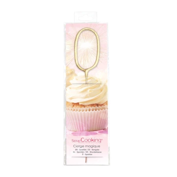 Bon marché 🥰 ScrapCooking Bougies Anniversaire Bougie Magique 17,5 Cm - Chiffre 0 🎉 1 Bon marché 🥰 ScrapCooking Bougies Anniversaire Bougie Magique 17,5 Cm - Chiffre 0 🎉