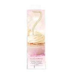 De gros 👏 ScrapCooking Bougies Anniversaire Bougie Magique 17,5 Cm - Chiffre 7 🧨