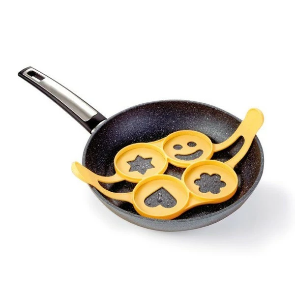 Offres 🔔 Tescoma Moule Silicone Moule À Pancakes Et Œufs X 4 🥰 2 Offres 🔔 Tescoma Moule Silicone Moule À Pancakes Et Œufs X 4 🥰 – Image 2