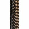 Tout neuf 🎉 Draeger By Toga Pailles Papier Assortiment De Pailles Cartonnées - Noir Et Doré - 24 Pcs 🔥