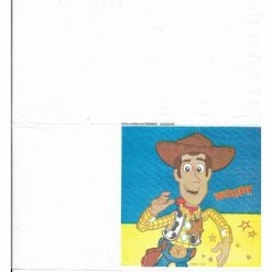 Meilleure affaire 🔔 Serviette Anniversaire 4 Serviettes En Papier Woody Toy Story Format Cocktail 445-364 Granmark 🥰
