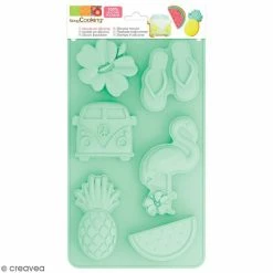 Tout neuf ✨ ScrapCooking Moule Silicone Moule En Silicone - 🌞 Summer - 6 Formes ⌛