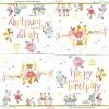 Meilleure vente 🔥 Ambiente Europo BV Serviette Anniversaire 4 Serviettes En Papier Poules Anniversaire Format Lunch Decoupage Decopatch 133306705 Ambiente ✨