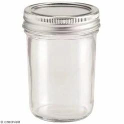 Bon marché 🎉 Glorex Pots En Verre Bocal En Verre Avec Couvercle - 200 Ml 🥰