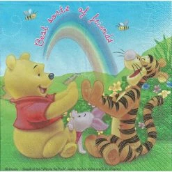 Top 10 ✔️ Kord Gifts Manufactory Ltd Serviette Anniversaire 4 Serviettes En Papier Winnie Format Lunch Decoupage Decopatch 56640-12 ❤️