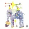 Sortie 💯 Paper Product Design Serviette Anniversaire 4 Serviettes En Papier Anniversaire éléphant Format Lunch Decoupage Decopatch 6352 PPD 😉