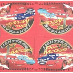 Vente flash ✨ Decorata Party Serviette Anniversaire 4 Serviettes En Papier Cars Format Lunch Decoupage Decopatch 1052463 Decorata 🌟