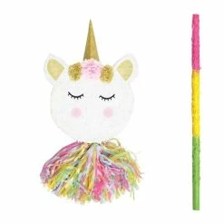 Nouveau 🤩 ScrapCooking Piñata Tête De Licorne + Bâton ⌛