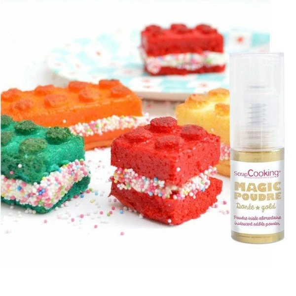 Coupon đ ScrapCooking Moule Silicone Moule En Silicone Briques + Poudre Alimentaire IrisĂ©e DorĂ©e đ 2 Coupon đ ScrapCooking Moule Silicone Moule En Silicone Briques + Poudre Alimentaire IrisĂ©e DorĂ©e đ â Image 2