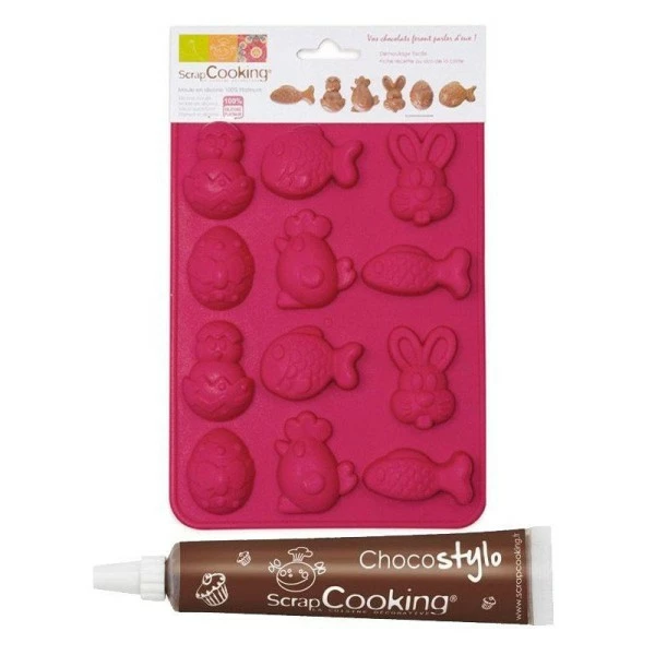 Les meilleures critiques de đ ScrapCooking Moule Silicone Moule Chocolats De PĂąques + 1 Stylo Chocolat đ„° 1 Les meilleures critiques de đ ScrapCooking Moule Silicone Moule Chocolats De PĂąques + 1 Stylo Chocolat đ„°
