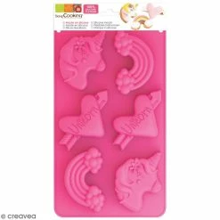 Sortie 🌟 ScrapCooking Moule Silicone Moule En Silicone - Licorne - 6 Formes 👍