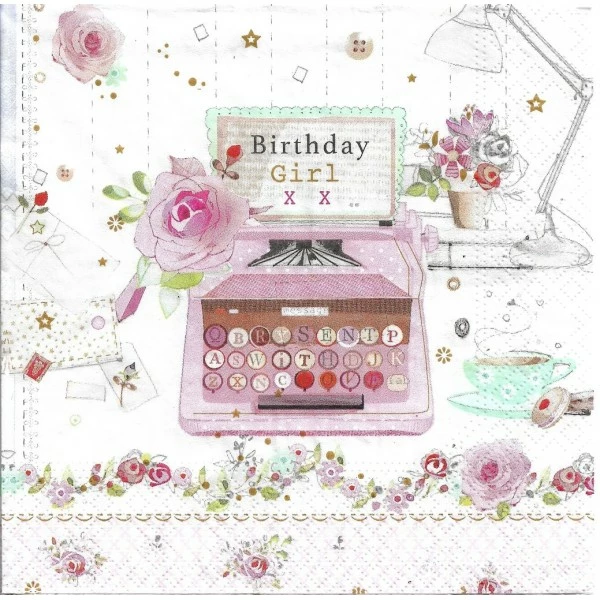 Sortie 🤩 Serviette Anniversaire 4 Serviettes En Papier Lettre D'Anniversaire Format Lunch Decoupage Decopatch 75295 Nouveau 😍 2 Sortie 🤩 Serviette Anniversaire 4 Serviettes En Papier Lettre D'Anniversaire Format Lunch Decoupage Decopatch 75295 Nouveau 😍 – Image 2