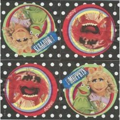 Budget ✨ Serviette Anniversaire 4 Serviettes En Papier The Muppets Format Lunch Decoupage Decopatch 1120902 Decorata Party 😉 -Maquillage Soldes unnamed file 1414