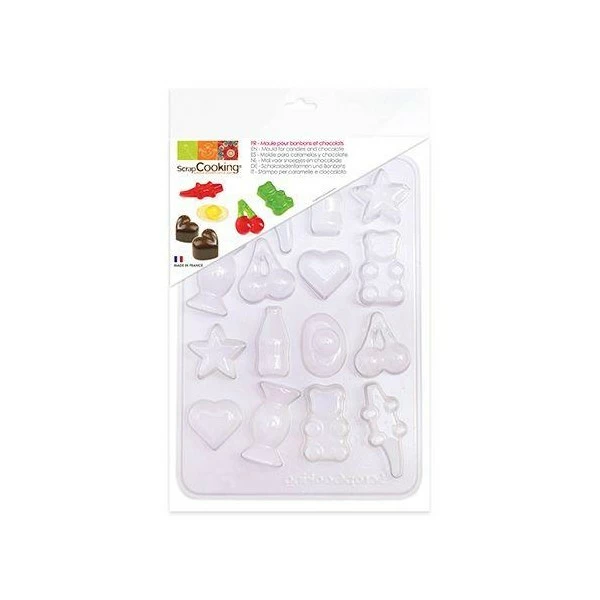 Sortie đŻ ScrapCooking Moule Ă Chocolat Moule En Plastique Pour Bonbons Et Chocolats đ„° 1 Sortie đŻ ScrapCooking Moule Ă Chocolat Moule En Plastique Pour Bonbons Et Chocolats đ„°