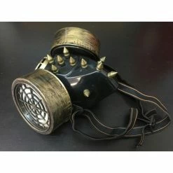 Les meilleures critiques de 👏 BLACK SUGAR Masques Divers Masque Noir Gaz Steampunk Clous Pics Métal Cyber DIY Création Gothique Bronze 🤩 -Maquillage Soldes unnamed file 1451
