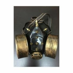 Les meilleures critiques de 👏 BLACK SUGAR Masques Divers Masque Noir Gaz Steampunk Clous Pics Métal Cyber DIY Création Gothique Bronze 🤩 -Maquillage Soldes unnamed file 1452