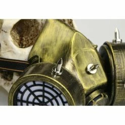 De gros 🛒 BLACK SUGAR Masques Divers Masque Gaz Steampunk Engrenage Clous Pics Métal Cyber Rétro ⌛ -Maquillage Soldes unnamed file 1471