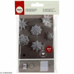 Tout neuf 🎁 Rayher Lampion Papier Kit Mini-étoiles Magiques Sacs En Papier - Blanc - 10 à 12 Cm 🔥