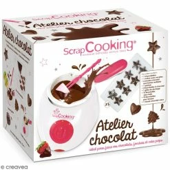 Vente flash đ„ Petit Ă©lectromĂ©nager Fondue Ă Chocolat ScrapCooking - Fourni Avec Accessoires đ