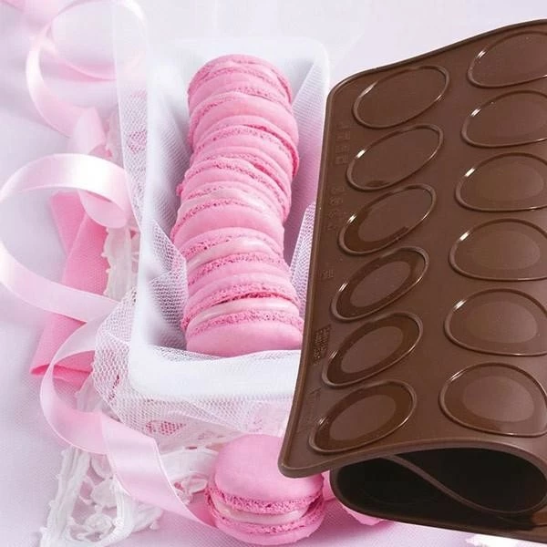 Acheter 🧨 Pavonidea Moule Silicone Tapis Macarons 42 Empreintes ⌛ 3 Acheter 🧨 Pavonidea Moule Silicone Tapis Macarons 42 Empreintes ⌛ – Image 3