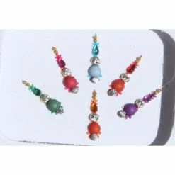 De gros 🤩 Ethnique Création Stickers Strass Ou Bijoux De Peau Indiens, Bindis 😍