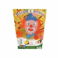Remise 👏 Graine Créative Masque Pour Enfant à Décorer - Clown ❤️