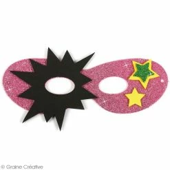 Meilleure affaire ⌛ Graine Créative Assortiment De Masques En Papier Mousse - Super Héros - 12 Pcs ✨ -Maquillage Soldes unnamed file 153