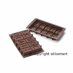 Promo 🧨 Silikomart Moule Silicone Moule à Gâteau" Easy Choc Chocolat Love" 😍